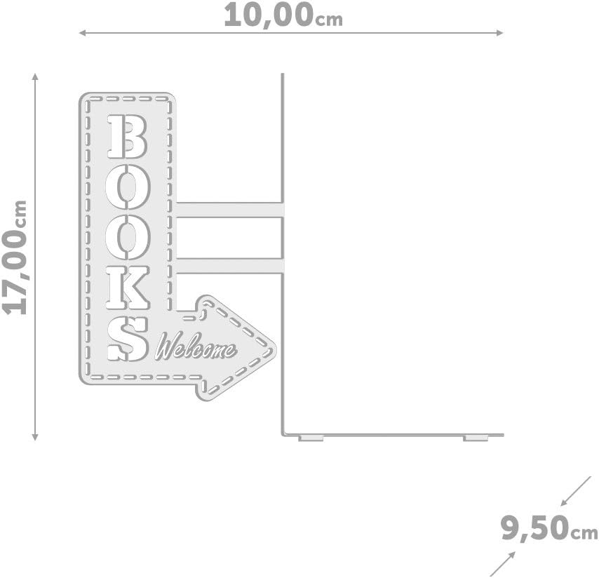 Bookend - Book Shop - Black Metal