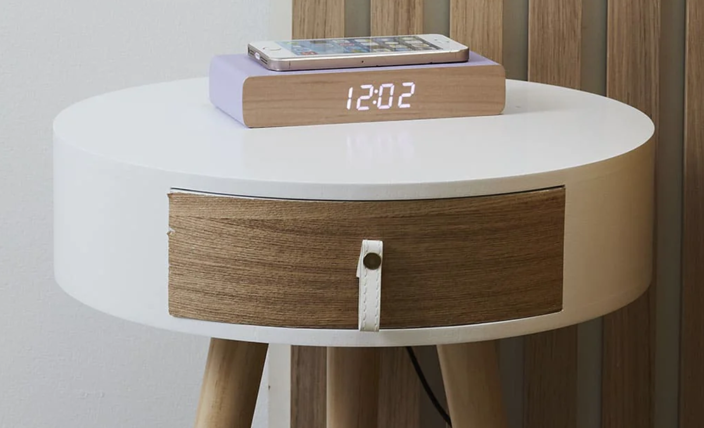 Alarm Clock & Wireless Phone Charger