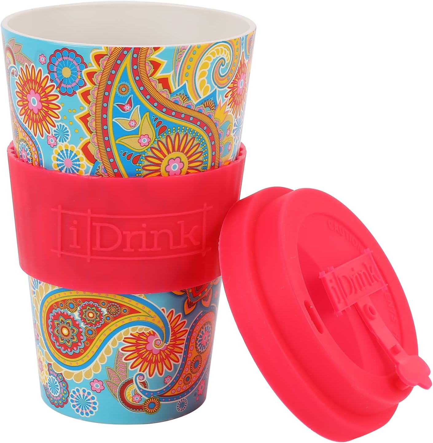 RPET cup 435 ml PAISLEY