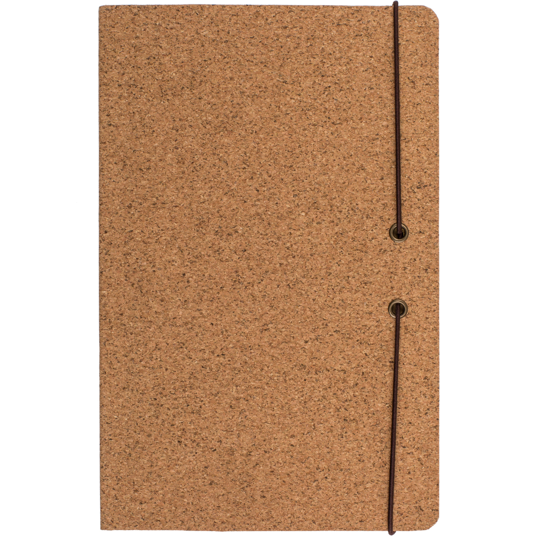Cork Kraft Notebook - 60 Pages - Unlined